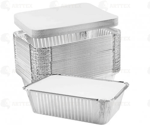 Форма Arttex R‑45L, 860 мл, 207×147 мм, алюминий, 100 шт./упак., 600 шт./кор. НФ-00001403