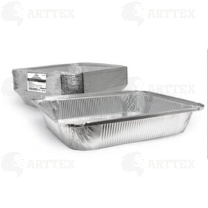Форма Arttex R‑64L, 2000 мл, 260×190 мм, алюминий, 50 шт./упак., 400 шт./кор. НФ-00001401