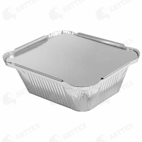 нф-00001410 arttex форма arttex r‑28l, 470 мл, 145×120×40 мм, алюминий, 100 шт./уп., 800 шт./кор.