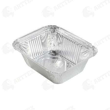 Форма Arttex R‑28L, 470 мл, 145×120×40 мм, алюминий, 100 шт./уп., 800 шт./кор. НФ-00001410