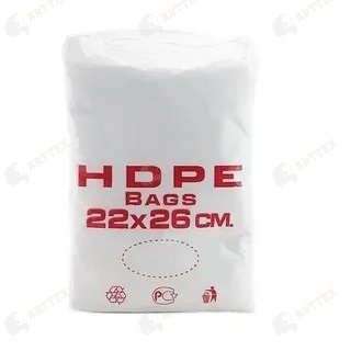 нф-00000114 arttex фасовочные пакеты hdpe, прозрачные, 22×26 см, 10 пачек/упак