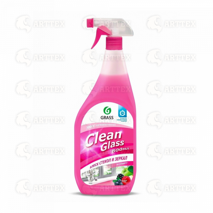 нф-00001485 arttex средство для стекол *clean glass* лесные ягоды 600мл 8шт/кор