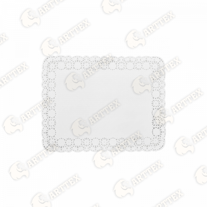нф-00000222 arttex салфетки ажурные бумажные прямоугольные 20см*30см 250шт/упак