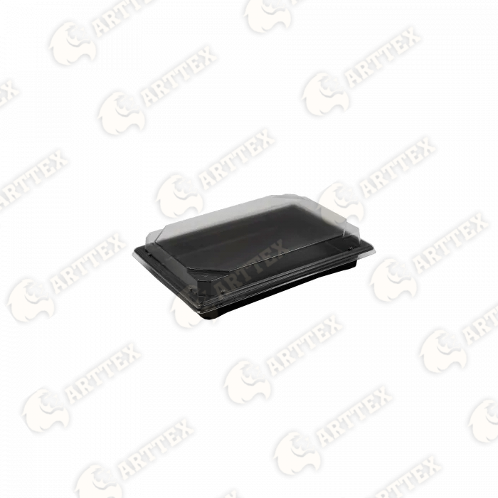 нф-00000701 arttex контейнер кс-25, дно 235*165*25 мм + крышка 240*168*12 мм, полистирол , 250шт/кор