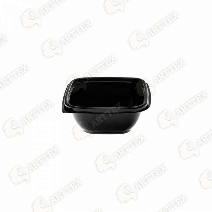 нф-00000561 arttex контейнер kd‑502, 125×125×58 мм, 375 мл, пэт, чёрный, 560 шт./кор.