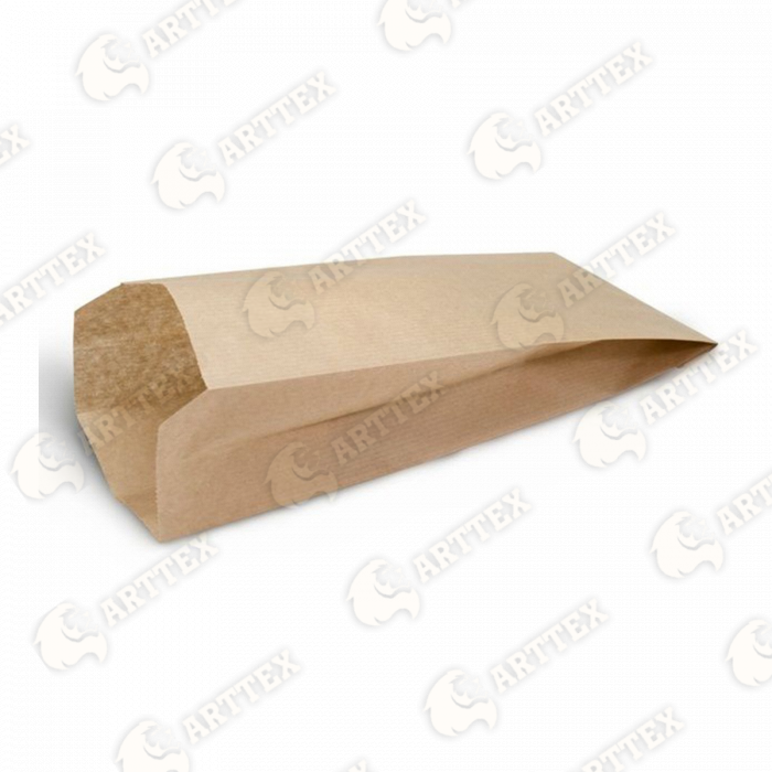 нф-00000590 arttex пакет бумажный под шаурму, крафт‑бумага, 40 г/м², 205×90×40 мм, 1600 шт./кор.