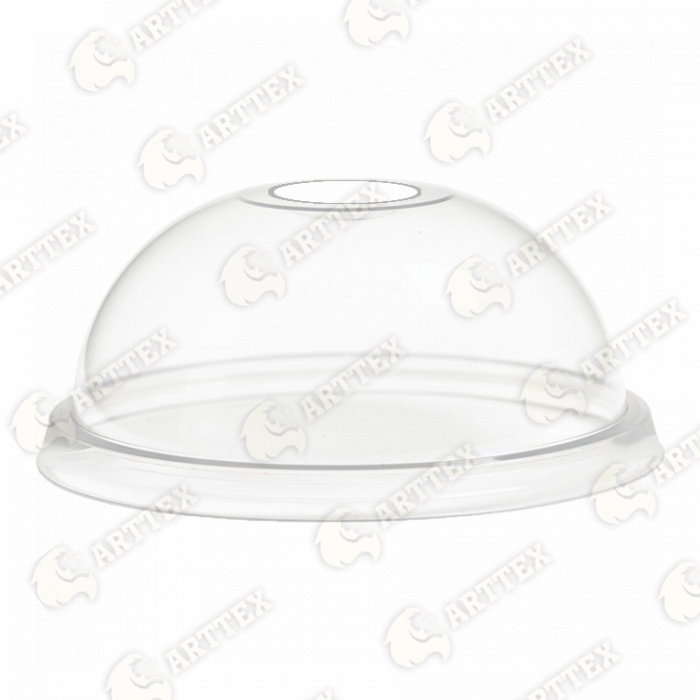 нф-00000603 arttex крышка d95 купольная с отверстием, пэт, h 40 мм, 50 шт./упак., 1000 шт./кор.