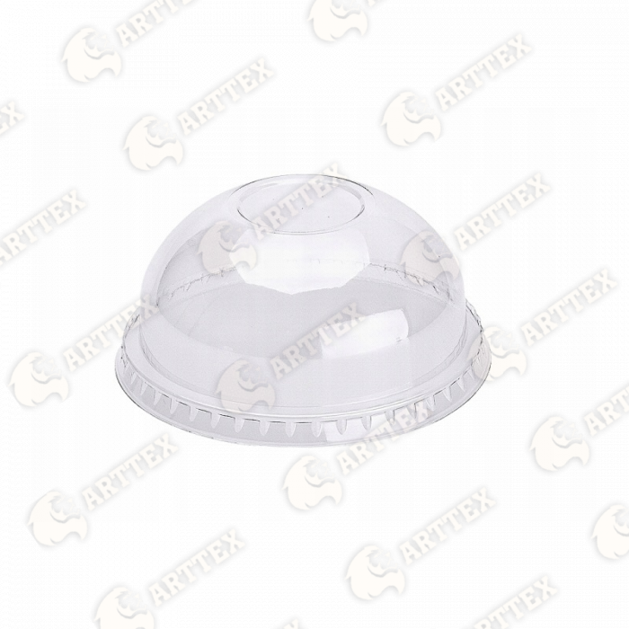 нф-00000633 arttex крышка купольная cyclyc d 95 мм h 40 мм, без отверстия, пэт, 50 шт./упак., 1000 шт./кор.