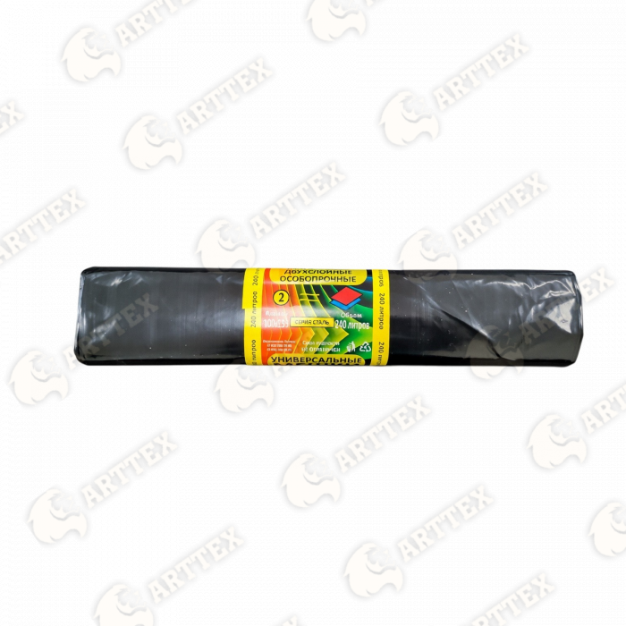 нф-00000738 arttex мешки для мусора 240 литров пвд, 20рул/кор