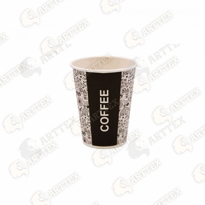 нф-00001055 arttex бумажный стакан coffee, «лига пак», 165 мл, d 70 мм, h 80 мм, 2000 шт/кор