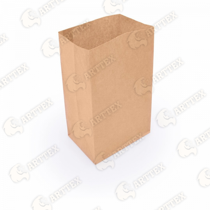 нф-00001112 arttex пакет с плоским дном, крафт, 100×60×300 мм, 40 г/м², крафт, 1000 шт/кор