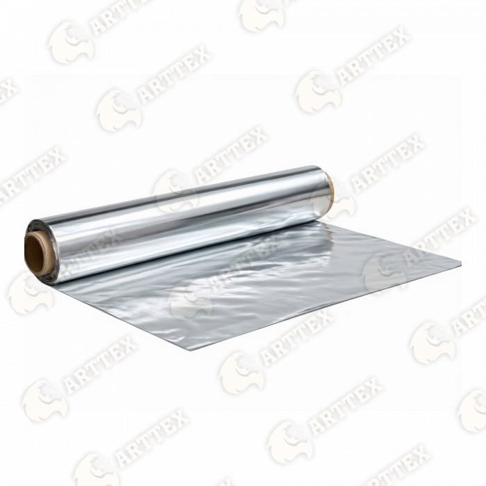 нф-00001288 arttex фольга «арттекс» 44 см × 50 м, алюминий толщина 11 мкм, 1 рулон/упак, 12 рулонов/кор.