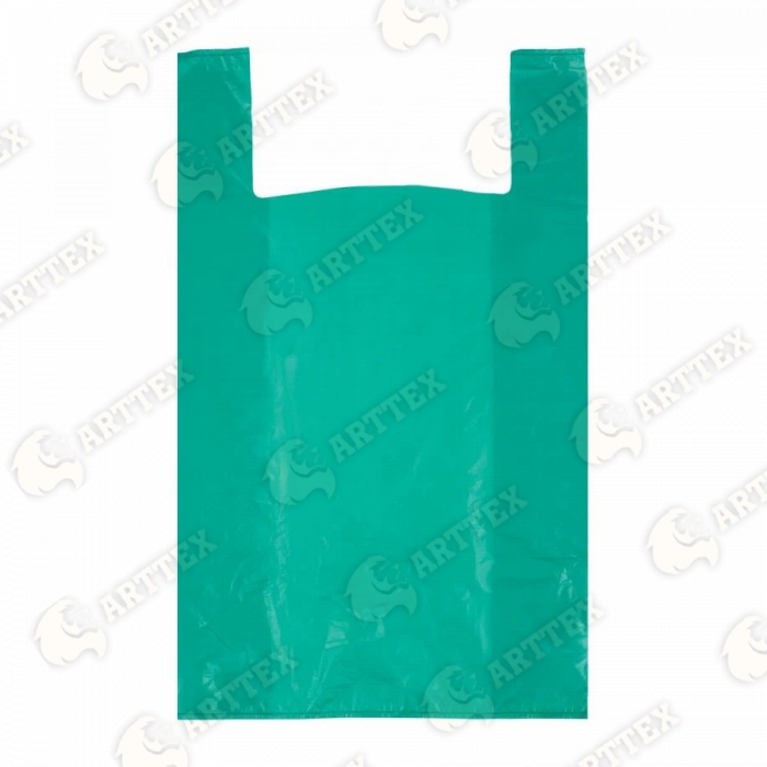 нф-00001326 arttex пакет-майка arttex, 25×45 см, пнд, 9 мкм, зелёный, 50 шт./упак., 50 упак./меш.