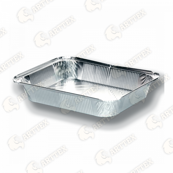 нф-00001353 arttex форма алюминиевая arttex r‑31l, l‑край, объём 3240 мл, 319×262×50 мм, алюминий, 25 шт./уп., 200 шт./кор.