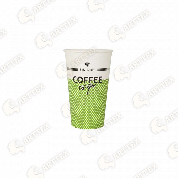 нф-00001384 arttex бумажный стакан coffee to go, 400 мл, d90/h135 мм, картон, 1000 шт./кор.