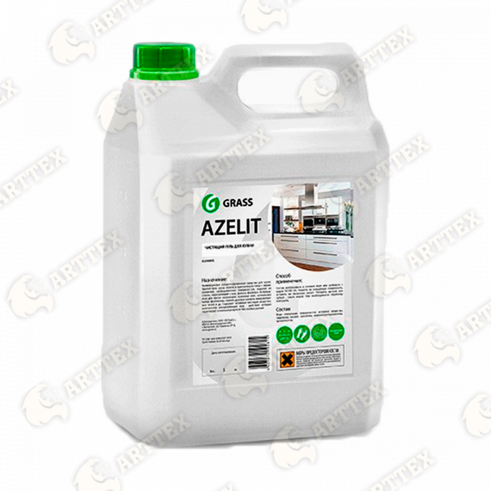 нф-00001412 arttex чистящее средство для кухни grass azelit, 5,6 кг, 4 шт./кор.