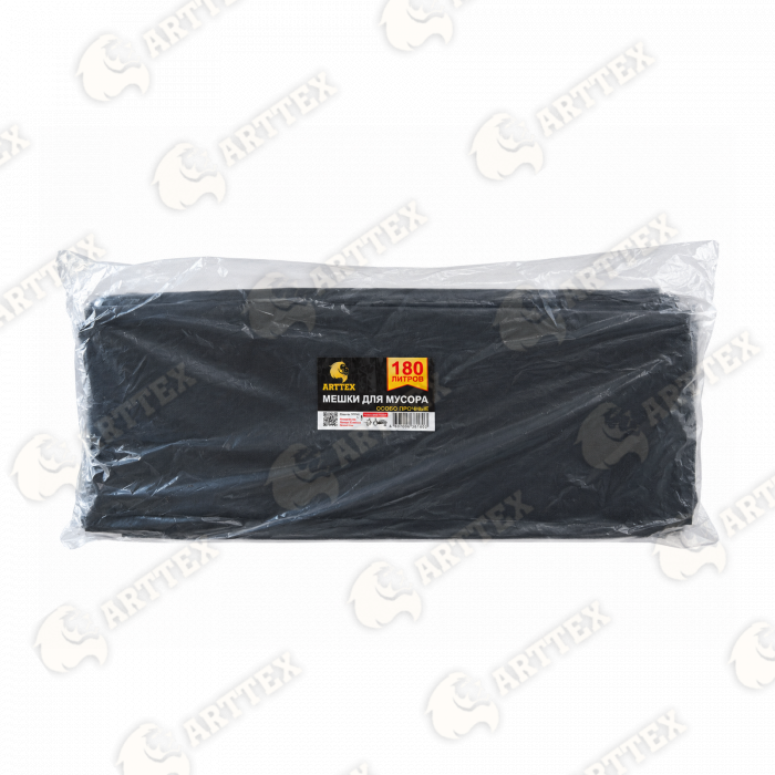нф-00002252 arttex мешки для мусора в пластах (arttex) 550+2x150*1020мм (180л) в пластах 40шт/упак